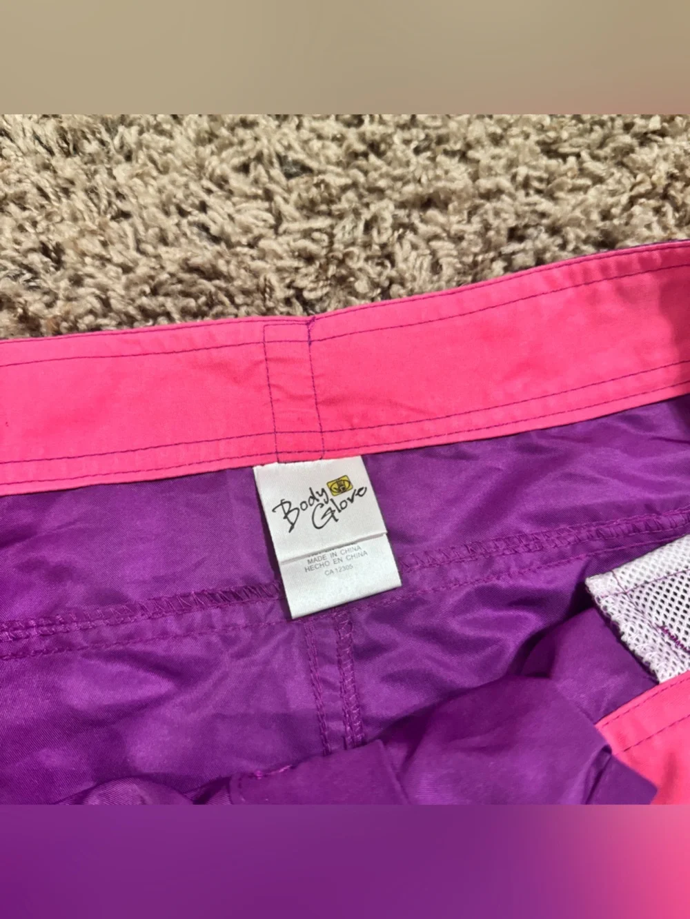 Y2K Body Glove Swim Shorts
